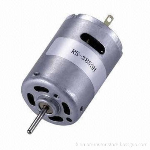 DC Micro Motor for Vacuum Cleaner RS-380, Metal End Cap